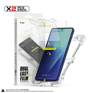 Ringke Dual Easy Pro Film for Galaxy Z Flip 7 Premium Screen Protector (2 Pack)
