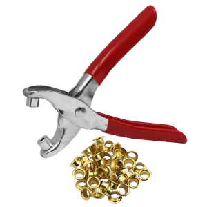 Heavy Duty Leather Punching Pliers Carbon Steel Leathercraft Hole Puncher For Belts Making Metal Grommets Paper Craft