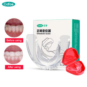 Cofoe 4D Invisible Teeth Orthodontic Phase 3 Appliance Alignment Invisible Transparent Braces Tooth Guard Anti-wear Teeth Free Portable Box