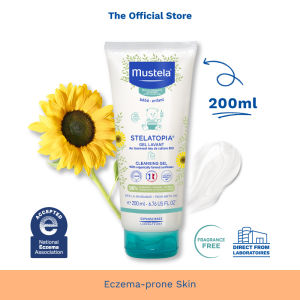 Mustela Stelatopia Cleansing Gel (Fragrance-free) [Eczema-Prone Skin][Bath Time][Exp: 01/2027] updated 15/08/25