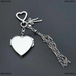 [COD] WEICHENG Y2K Lipstick Holder Keychain Bag Keyring Charm Vintage Shine Lip Organizer Key Chain Ring Gift