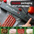 MESIN VACUUM Sealer Portable Vakum Vacum Sealer Makanan Basah dan Kering Press Plastik. 