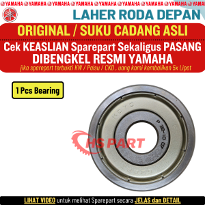Bearing Laher Roda Depan ORIGINAL YAMAHA 93306-300YK Laher Roda Depan Mio Lama Mio Sporty Mio Soul Karbu Fino Karbu Mio M3 Soul GT Fino Fi Xeon Xeon RC Xeon GT 125 Nouvo Nouvo Z F1ZR Vega R Vega ZR Jupiter Z Jupiter MX LEXAM ORIGINAL YAMAHA
