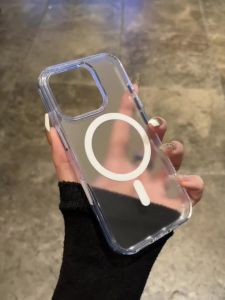 Applicable iPhone16PROMAX Magnetic Phone Case 15PRO/14PLUS/13/12 Anti-drop Mens Matte