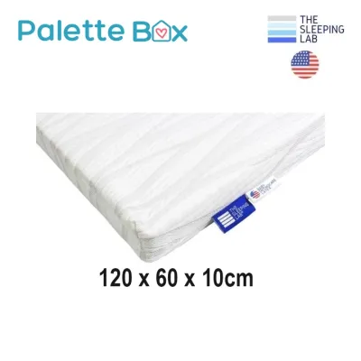 Palette Box x The Sleeping Lab OrthoCare Baby Cot Latex Mattress 120x60cm