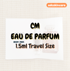 adcskincare - travel size cm eau de parfum 1.5ml vial - perfume