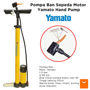 Pompa Ban Sepeda Motor Yamato Hand Pump