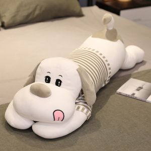 100cm High Quality Dog Plush Toy Soft Stuffed Cartoon Animal Pooch Doll Long Sleeping Pillow Cushion Baby Children Girls Gifts