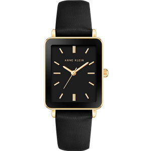 Anne Klein 3702 Womens 26.5mm Quartz Leather Strap Dress Watch