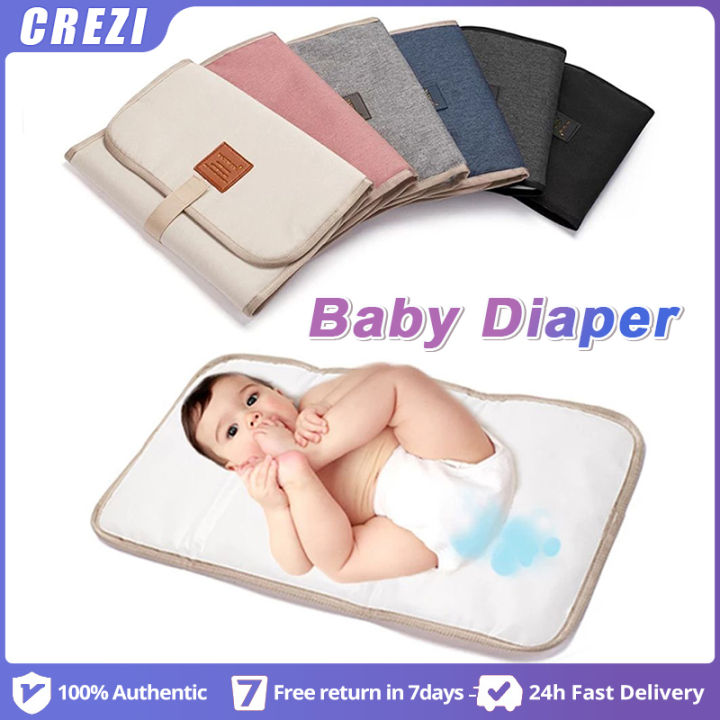 Baby Diaper，Foldable Baby Diaper Changing Pad Waterproof Newborn Diaper Pad  Portable Toddler Changing Table Durable Oxford Baby Diaper Sheet Travel