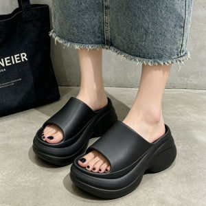 Free Shipping New Thick-Soled Sandals For Women Perfect For Summer Wear Beach Outings And Adding Height Fashionable And Trendy 2026 New Style