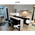 [Lovehouse] Kitchen Cabinet Laminate / Kitchen Rack Laminate /Storage Laminate / INFEEL DIY Wallpaper / Cabinet Wrapping. 