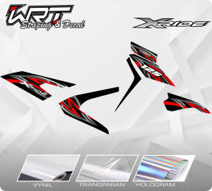 Striping XRIDE 125-Stiker Decal XRIDE New 125 Laxury