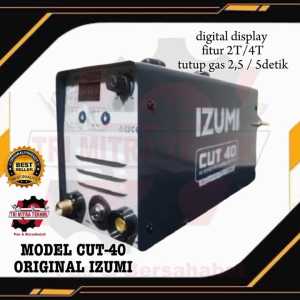 MESIN IZUMI CUT 40 Plasma Cutter Welding Machine CUT40 12 MM Potong Besi 40 Ampere Plasma Cutting