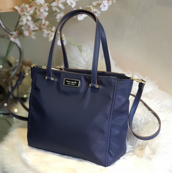 Nylon Handbag Designer By Kate Spade Size: Medium