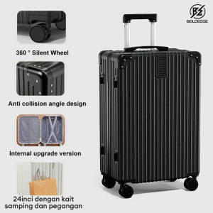 BoldEdge Koper Kabin 20/24 Inch Bagasi Tas Travel Ringan Koper Modis Bagasi Koper ABS Bahan