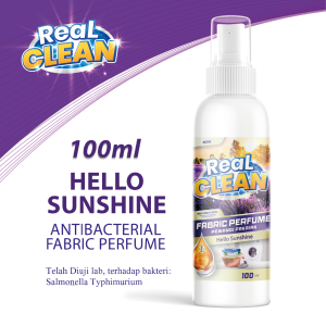 Real Clean Parfum laundry Premium Fabric Spray Antibacterial - Hello Sunshine