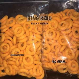 RING KEJU 200GR/ CHEESE RING HARGA MURAH RASA BERKUALITAS