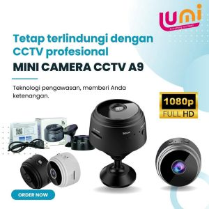 CCTV Wireless A9 Mini Smart Camera Wifi HD 1080P Micro v380 Kamera Keamanan Kamera Pengintai Tersembunyi Kecil Smart Network