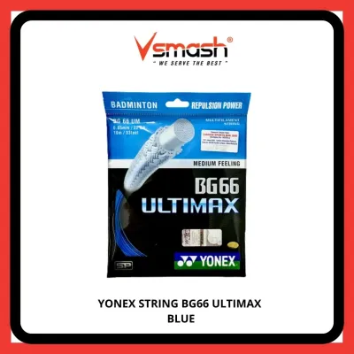 Yonex String BG66 Ultimax Blue (SP String)