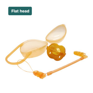 จุกหลอกซิลิโคน ฟรีกล่อง+สาย จุกดูด สำหรับเด็กแรกเกิด-2ขวบ มีทั้งแบบกลางวันและกลางคืน MY458