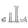 20SETS   Nickel Plated Chicago Screw /Binding Screw  /book screw. 