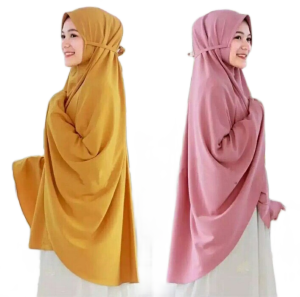 BERGO HANNAH TALI JUMBO XXL Non Pet / Pad Hijab instan kerudung Syari