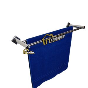 rak handuk panjang 120cm-50CM jemuran pakaian gantungan baju tempel dinding kamar mandi