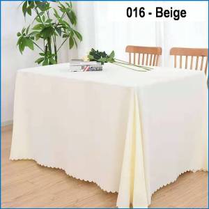 Table Cloth Purity Color Pastoral Premium Quality tablecloth / The material is Polyester Chemical Fiber Not Waterproof