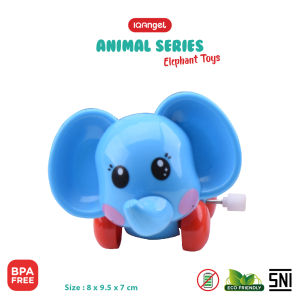 IQ Angel Elephant Toys / Mainan Putar Bayi / Mainan Motorik Anak / Mainan Karakter Gajah