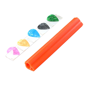 5pcs Guitar Pick Holder Portables Pick Holder Durability Rubber Guitar Pick for Safe and Convenient Use