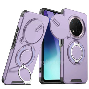 For Honor X9C X9B X9A X9d Smart 5G 2024 Case Shockproof Armor Slide Magnetic Casing For HonorX9C HonorX9CSmart X9CSmart HonorX9B HonorX9A HonorX9D Ring Stand Protection Phone Back Cover