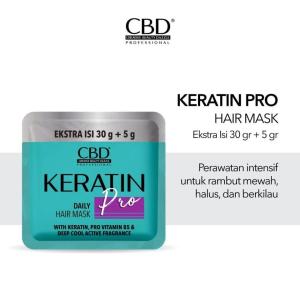 Cbd Hair Mask Masker Rambut Sachet 35gr-𝗝𝗨𝗡𝗞𝗜𝗘 𝗠𝗔𝗞𝗘𝗨𝗣