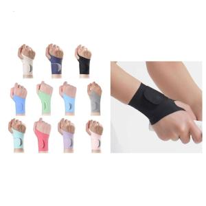 Wrist Compression Wrap Thumb Wrist Support Sports Wrist and Thumb Support Wrist Brace Elastic Breathable Wrist Support