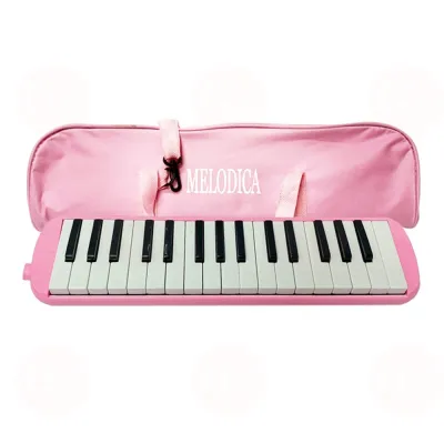 SLI 32 ปุ่มเปียโน Melodica เครื่องดนตรีของขวัญสำหรับคนรักดนตรีมือใหม่พร้อมกระเป๋าถือ