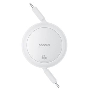 Baseus Mini Retractable 60W USB Type C Fast Charging Cable Portable Quick Charger For iPhone 15 Pro Max MacBook iPad Samsung