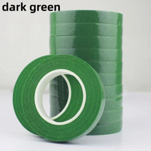 5Roll Waterproof Bouquet Floral Stem Tapes Self-adhesive Floral Paper Tapes Flower Wrapping Tape DIY Floral Supplies