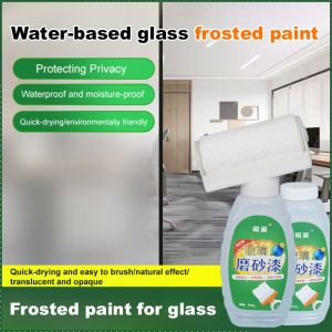 สีกระจกฝ้า สูตรปลอดภัย ฟิล์มกันความเป็นส่วนตัว การยึดเกาะที่แข็งแรง ร่มกันแดด ทำความสะอาดง่าย