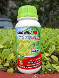 [VTNN TIEN KHOA] Phân bón lá CỨNG NHƯ TRE chuyên dùng lúa nếp mập cọng ngắn lóng cứng cây tuột lá ủ chống đổ ngã chai 500ml_VTNN TIEN KHOA