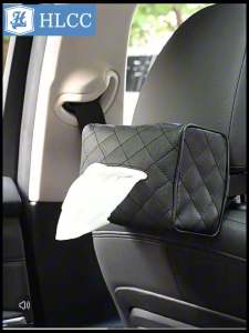 ที่ใส่ทิชชูในรถ หนังPU กล่องทิชชู่ ที่ใส่ทิชชูในรถยนต์ กล่องทิชชู่ในรถ ที่ใส่กระดาษทิชชู