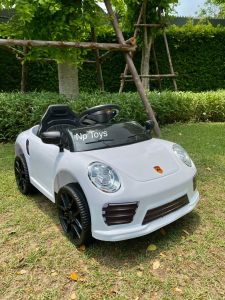 Np Toys รถเด็กนั่ง รถแบตเตอรี่เด็กนั่งทรงพอร์ช บังคับผ่านมือถือได้ ขนาด1มอเตอร์ No.232