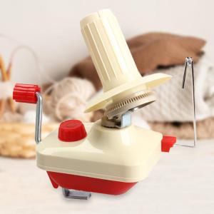 Handheld Yarn Winder for Sewing and Crafting Knitting and Crochet Fiber String Ball Maker in Multi Colors