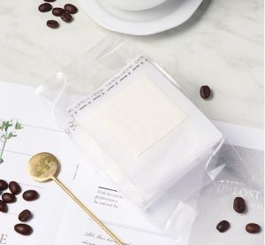 SIMPLE.Jถุงดริปกาแฟ/ถุงกรองกาแฟ แบบมีหูแขวน (50 ซอง)  Hanging ear coffee bag แบบมีหูแขวน ถุงกรองชา ถุงกรองกาแฟแบบใช้แล้วทิ้งแพค Drip Coffee Filter