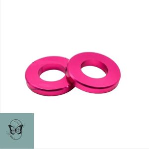 HCdailyToolsMix M3 M4 M5 Aluminum Alloy Flat Washers Anodized Aluminum Gasket For RC Car Parts Thicken Plain Gaskets Accessories