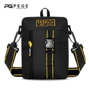 Tas Selempang Bahu PEGE Carolus Slingbang Pria Trendy Casual Model Kombinasi - PG 8991