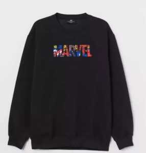 Sweater Crewneck MARVEL Big Size M L XL / Sweater Crewneck Nasa PREMIUM Pria / Crewneck Pria Nasa USA / Crewneck Marvel Black Sweater / Sweater Hoodie Crewneck Pria Marvel
