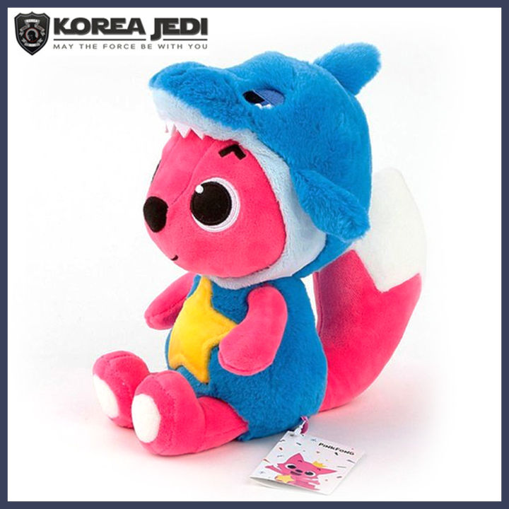 Pinkfong - Shark Hat Stuffed Costume Plush Doll Toy Hit Song Baby Shark ...