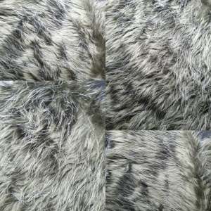 Slate  Faux Fur 18 inches