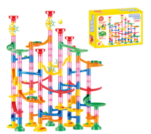 [SG SELLER] MyKid Palace Marble Run Building Puzzle Blocks Best Toy