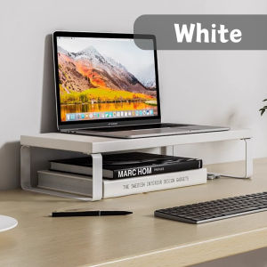 SAVE Computer Monitor Stand Wooden Desktop PC Rack Table Organizer Monitor Riser Stand Rak Peyangga Komputer 电脑支架增高架 GA02